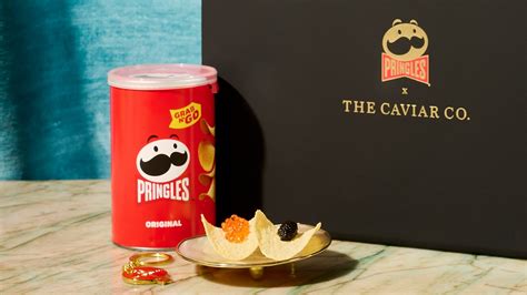 Pringles unveils new snack kits with caviar